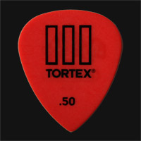 Dunlop Tortex TIII 0.50mm Red Guitar Picks