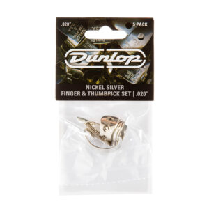 Dunlop Nickel Silver Finger Thumb 0.020 - Player Pack