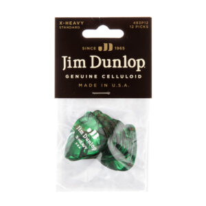 Dunlop Celluloid Classics Standard Green Pearl Heavy - Player Pack