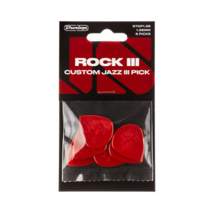 Dunlop Rock III Nylon Custom Jazz III - Player Pack