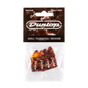 Dunlop Plastic Thumbpick Shell Medium - Player Pack