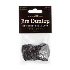 Dunlop Celluloid Classics Standard Black Pearl Heavy - Player Pack