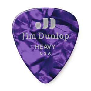 Dunlop Celluloid Classics Standard Purple Pearl Heavy