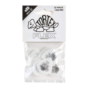 Dunlop Tortex Flex Jazz 1.50mm White - Player Pack