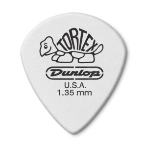 Dunlop Tortex Jazz III White 1.35mm Guitar Plectrums