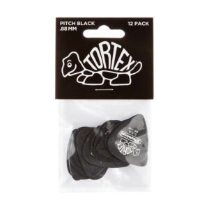 Dunlop Tortex Pitch Black Standard 0.88mm - Player Pack