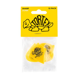 Dunlop Tortex Sharp 0.73mm Yellow - Player Pack