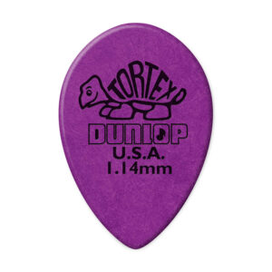 Dunlop Tortex Small Tear Drop 1.14mm Purple