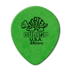 Dunlop Tortex Tear Drop 0.88mm Green