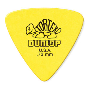 Dunlop Tortex Triangle 0.73mm Yellow